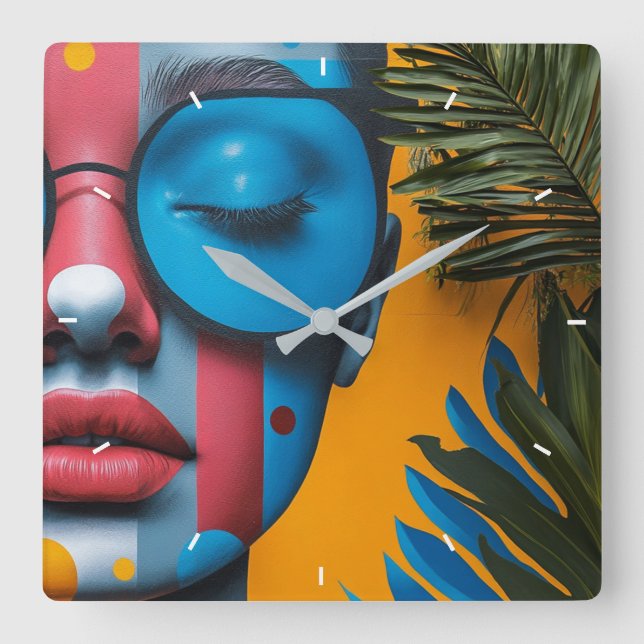 Horloge murale personnalisée Ajoutez votre propre  (Recto)