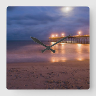 Horloge murale personnalisée carré Imprimée de man