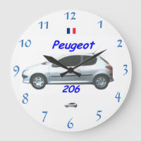 Horloge murale Peugeot 206