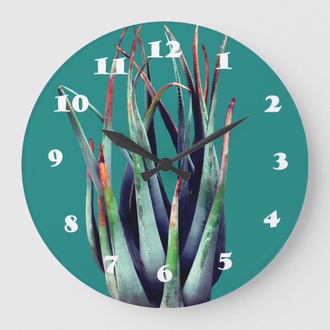 Horloge murale photo Plante ALone (Recto)