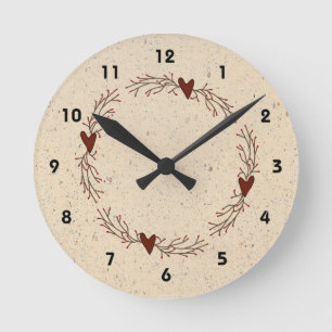 Horloge murale Pip Berry Hearts