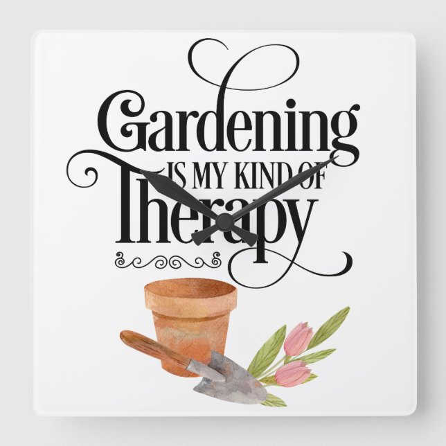 Horloge murale Plante de Garden Therapy (Recto)