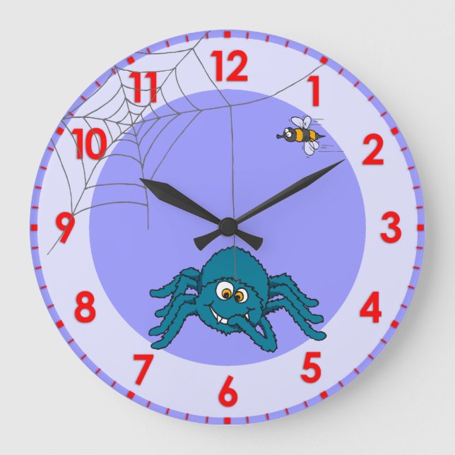 Horloge murale pour enfants amusants (Recto)