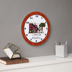 Horloge murale pour les activités agricoles