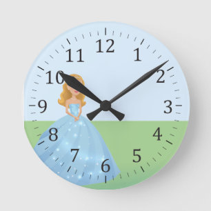 Horloge murale Princess Art Personnalisée