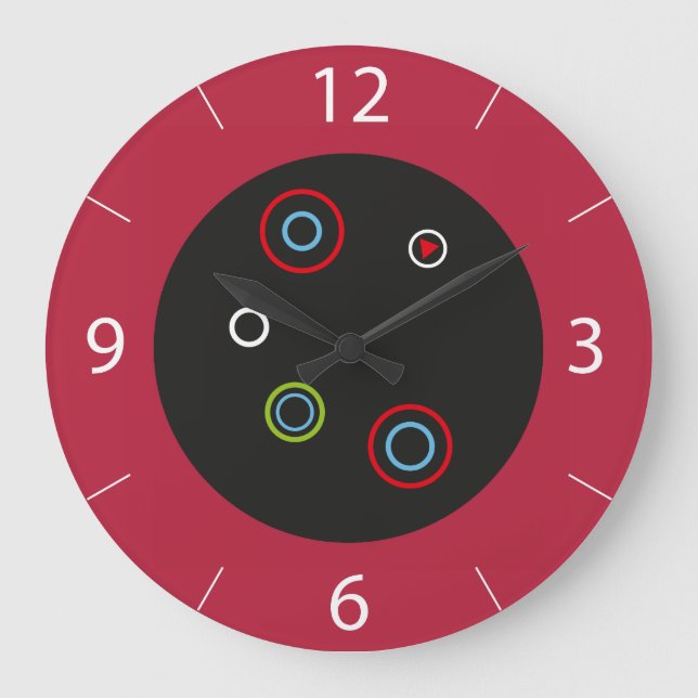 Horloge murale rétro (Recto)