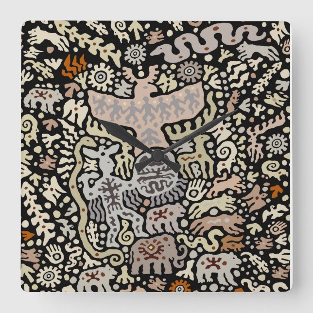 Horloge murale rituelle de chaman viking (Recto)