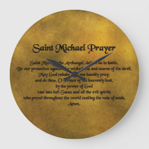 Horloge murale Saint Micheal