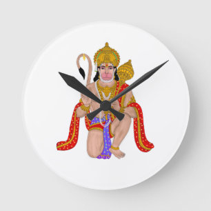 Horloge murale Seigneur Hanuman – Accessoire de bu