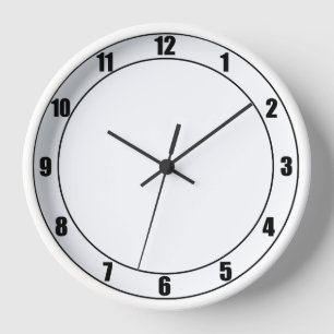 Horloge murale simple 3