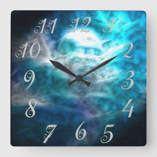 Horloge murale Sky Moon Imaginaire