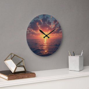 Horloge murale solaire