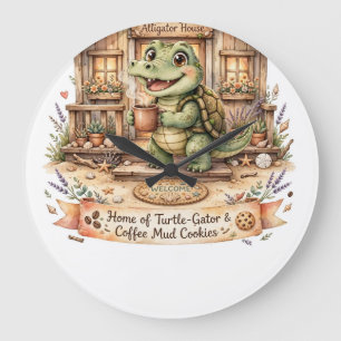 Horloge murale Solange Alligator House