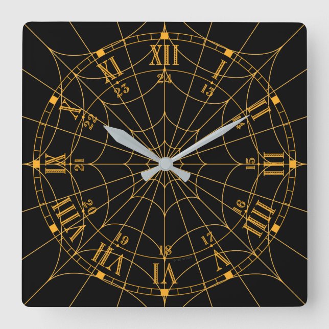 Horloge murale Spiderweb (Recto)