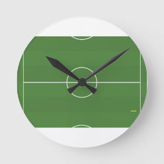 horloge murale stade de foot