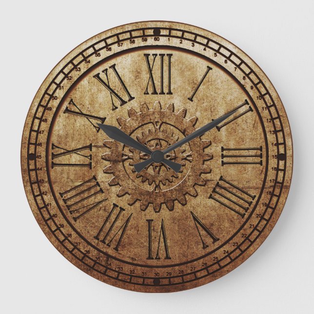 Horloge murale Steampunk 3 (Recto)