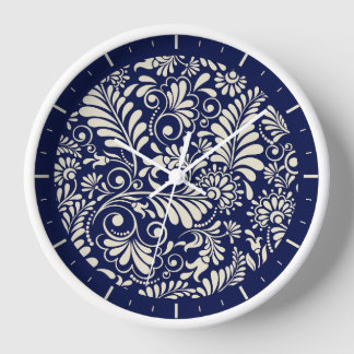 horloge murale style baroque