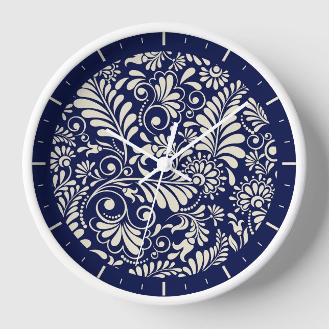 horloge murale style baroque (Recto)