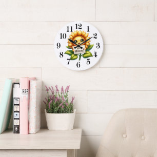 Horloge murale Sunflower Cutie