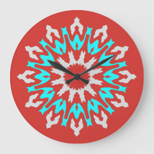 Horloge murale, Un élégant design classique multic