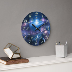 horloge murale universelle 24 heures sur 24