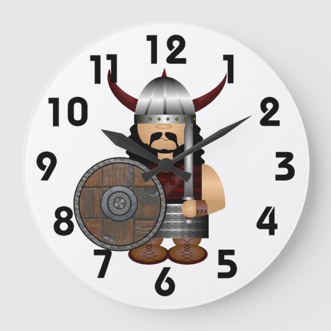 Horloge murale viking (Recto)