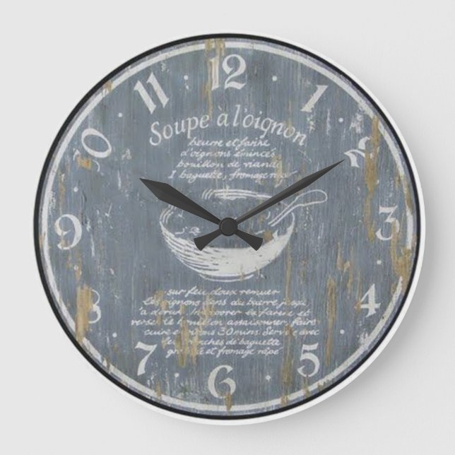 Horloge murale vintage (Recto)