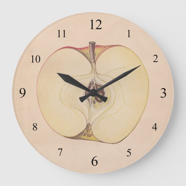 Horloge murale vintage Apple (Recto)