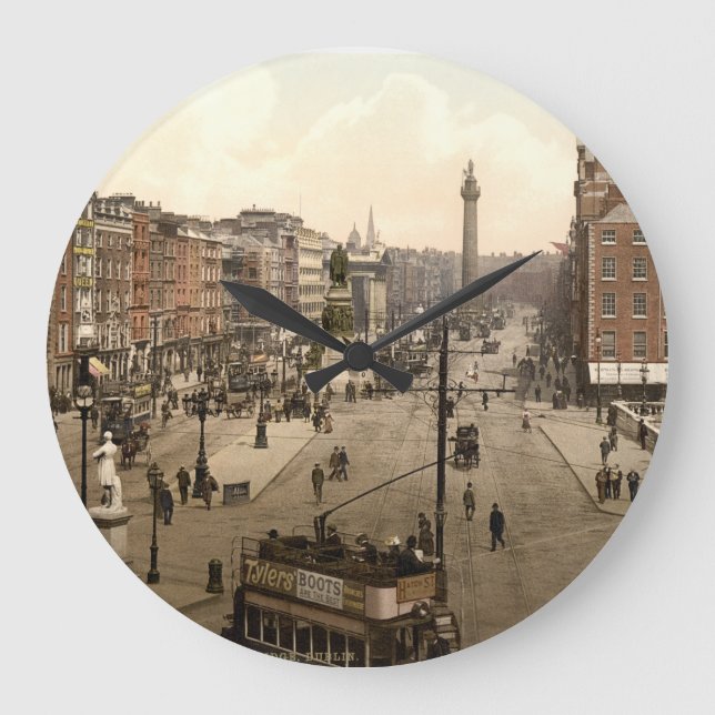Horloge murale vintage de Dublin (Recto)