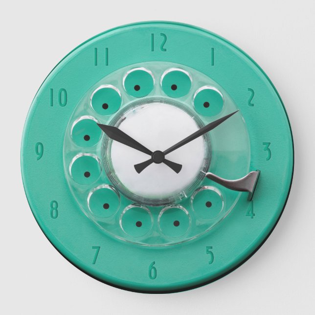Horloge murale vintage de nouveauté (Recto)