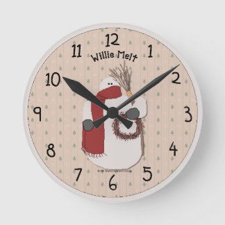 Horloge murale Willie Melt Country