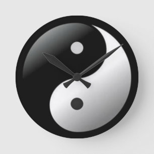 Horloge Murale Yin Yang