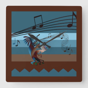 Horloge musicale Kokopelli Sud-Ouest