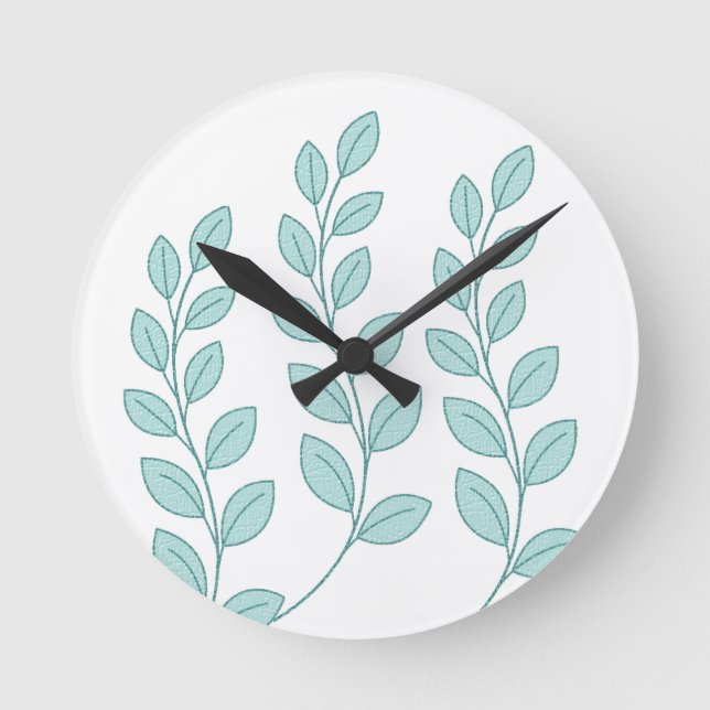 Horloge naturelle feuille (Recto)