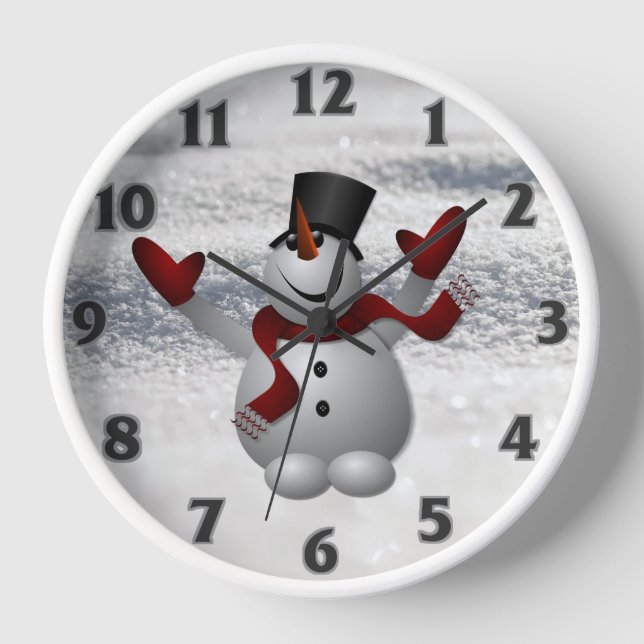 Horloge Noël (Recto)