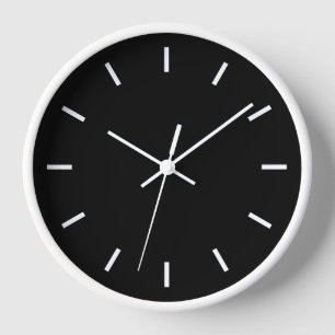 Horloge Noir et blanc moderne