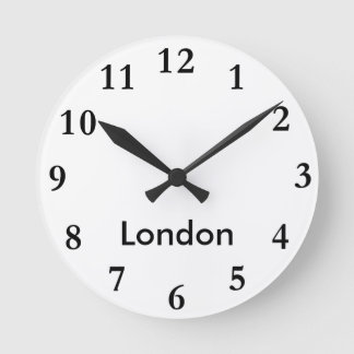 Horloge nommée de ville
