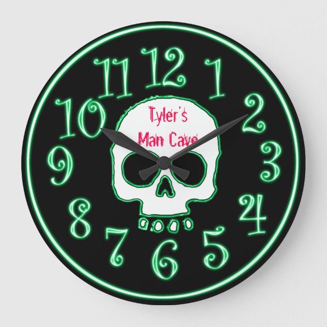 Horloge nommée faite sur commande de caverne (Recto)