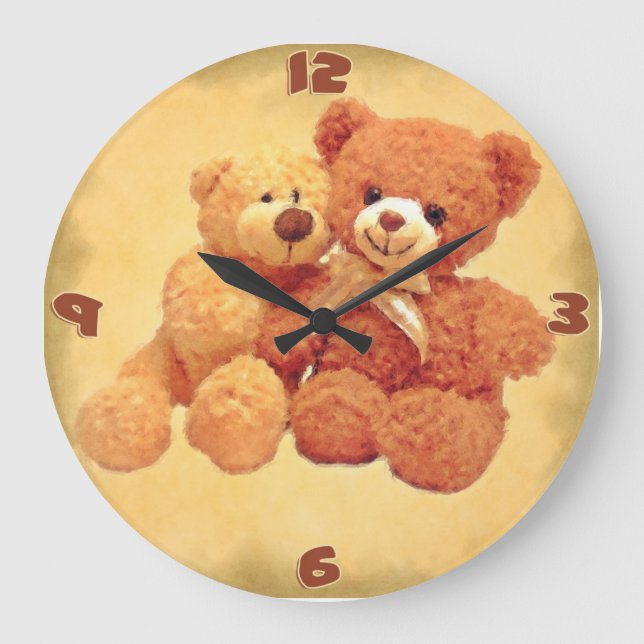 Horloge nounours (Recto)