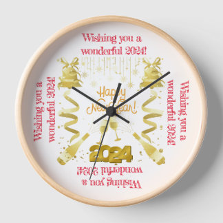 Horloge Nouvel an