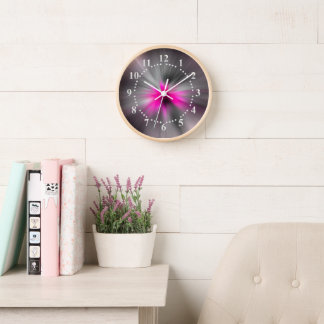 Horloge Nuances de pourpre