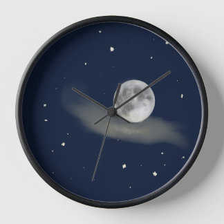 Horloge Nuit de pleine lune 