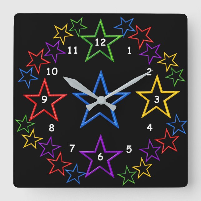 Horloge - Nuit étoilée (Recto)
