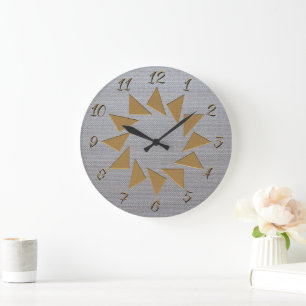 horloge numérique or