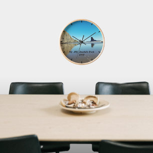 Horloge NZ AKL Anawhata Beach Randonnée Mémoire