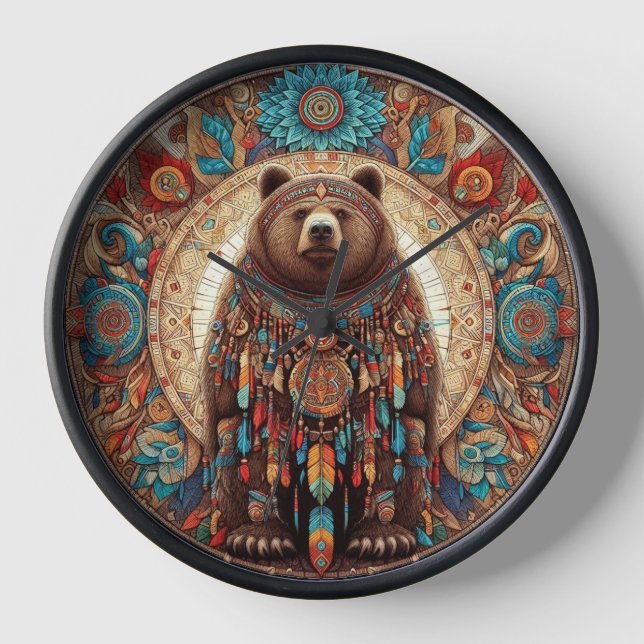 Horloge Oear Shaman Mandela (Recto)