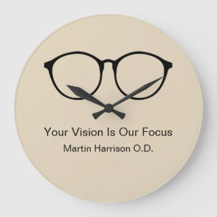 Horloge Optométriste Du Bureau D'Attente