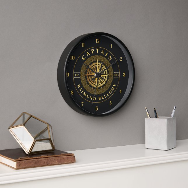 Horloge Or Nautique (Bureau)