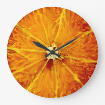 Horloge orange