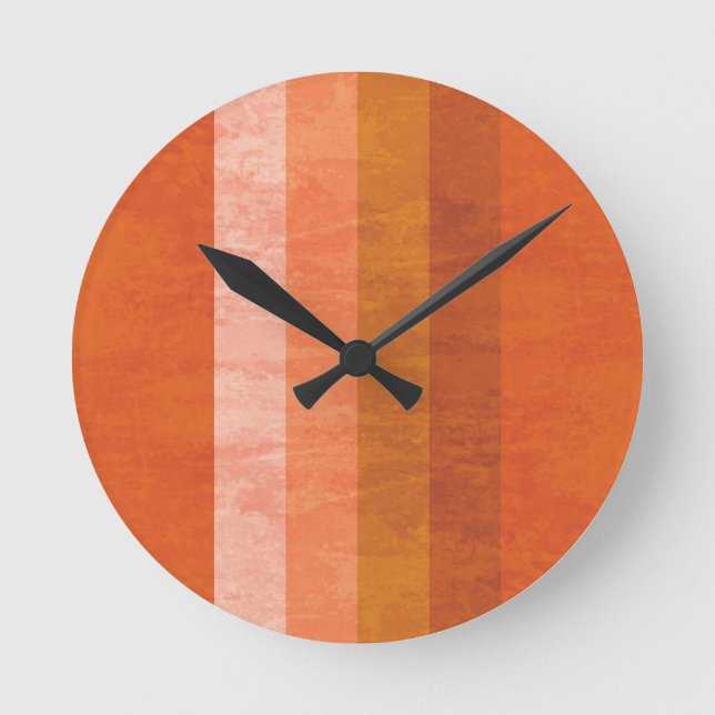 Horloge Orange Rétro (Recto)